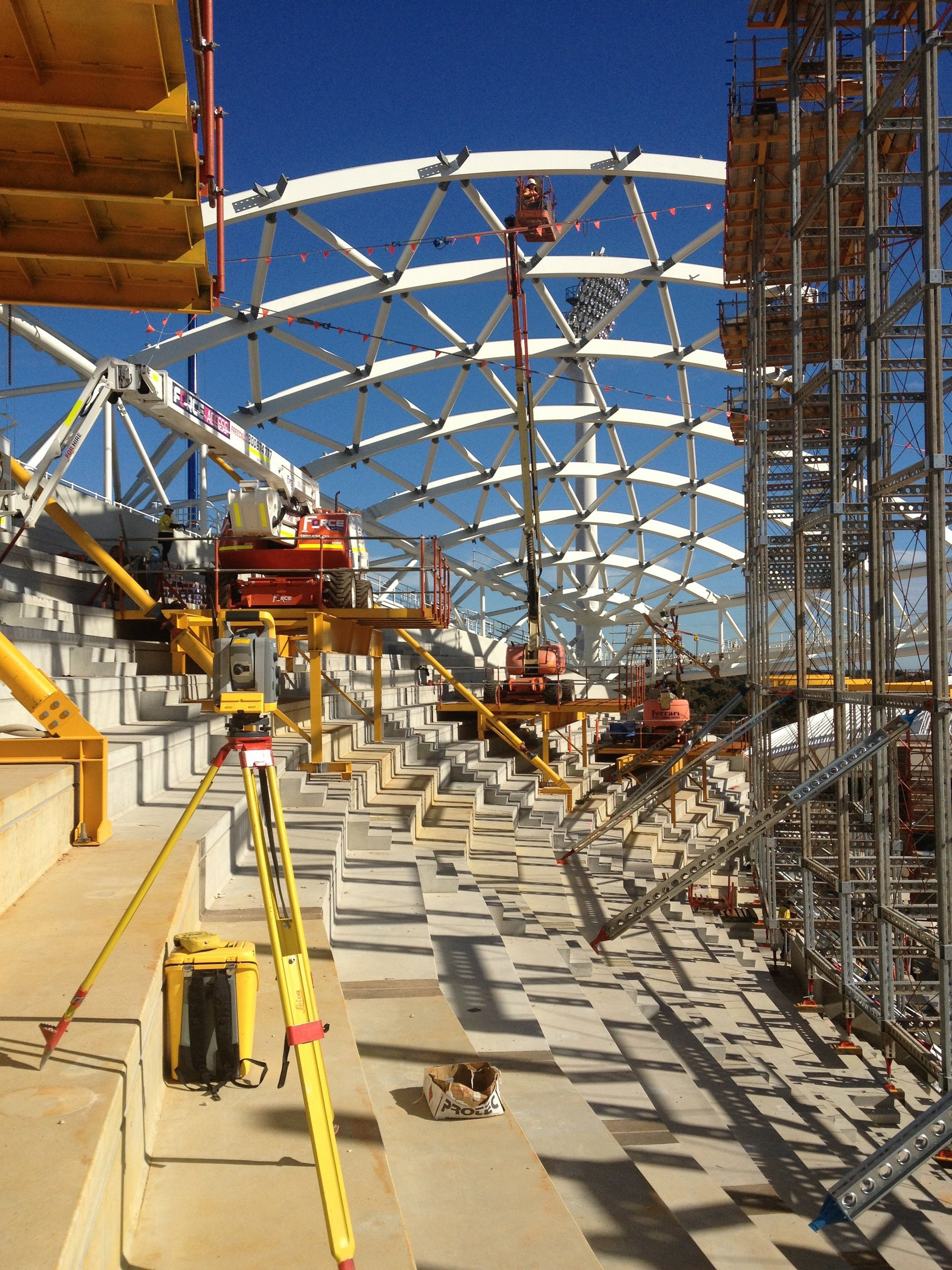 Adelaide Oval South and East Stands - Engineering Surveys